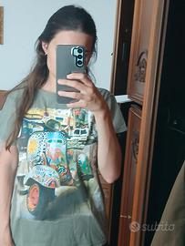 maglia con stampa 