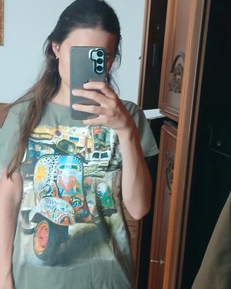 maglia con stampa 