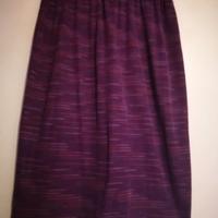 Gonna Missoni viola con righine colorate