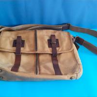 Borsa a tracolla MCS Malboro Classic in cuoio