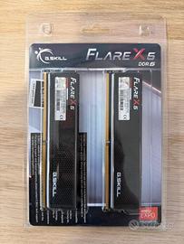 RAM DDR5 GSkill Flare X5 32GB 2×16GB 6000C32 NUOVE