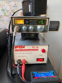 Intek 68 alimentatore 6/8 Ampere trasformatore.