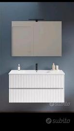 mobili da bagno canettato L80XP46XH50 noce l