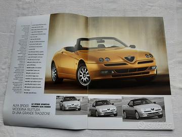 Alfa romeo spider depliant originale