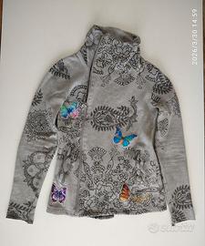 Felpa DESIGUAL con zip laterale