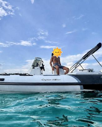 gommone ranieri Cayman 21S perfetto con Suzuki 140