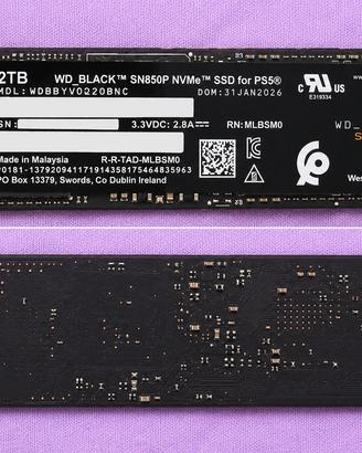 WD_Black 2Tb NVMe ssd M.2