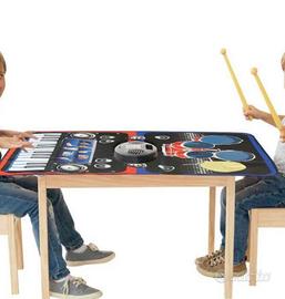 Gioco Tappeto Musicale 2in1 Batteria Tastiera