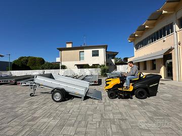 Per Rasaerba Trattorino rimorchio con rampa