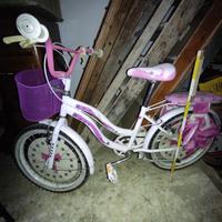 Bicicletta da bambina taglia 20"