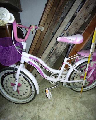 Bicicletta da bambina taglia 20"