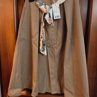 Gonna donna svasata beige