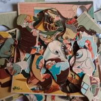 Puzzle fiabe vintage anni '50
