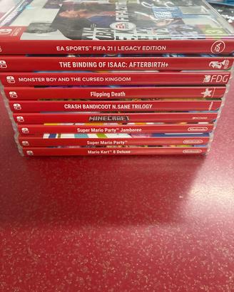 Lotto giochi nintendo switch