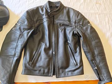 Giacca moto Dainese Fighter pelle con protezioni