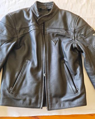 Giacca moto Dainese Fighter pelle con protezioni
