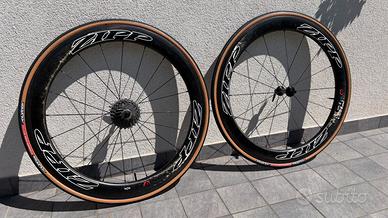 Coppia ruote ZIPP 404 con tubolari NUOVI