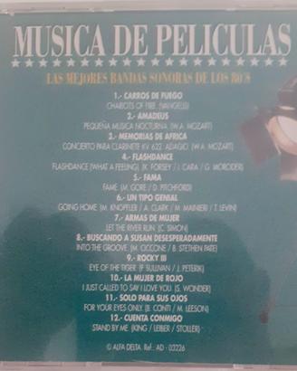 CD Film da Oscar anni '80
