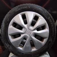 CERCHI CITROEN C1 / AYGO / 107 + GOMME 4 STAGIONI