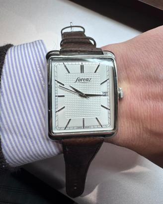 Orologio Lorenz Rettangolare Acciaio Elegante