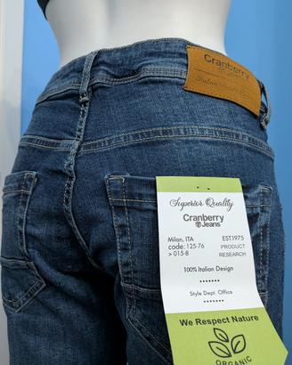 jeans firmati cranberry tg 44 nuovi