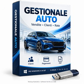 Gestionale autosalone Windows - clienti e rate