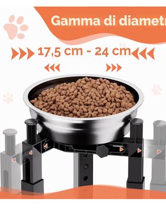 Supporto per ciotola per cani