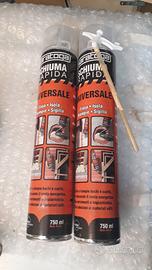 2x Schiuma rapida Saratoga 750ml