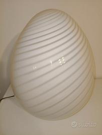Lampada Venini vintage vetro soffiato