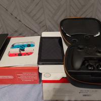 Nintendo switch + controller fusion pro +4 giochi