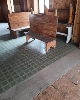 panche in legno