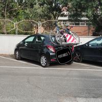 Portabici da portellone per 3 bici. Peruzzo