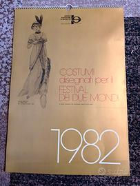 Calendario Storico 1982 Banca Popolare di Spoleto
