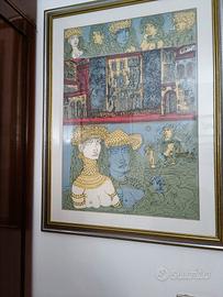 Litografia di Tono Zancanaro 