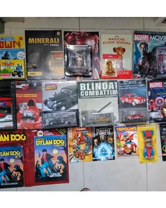 LOTTO USCITE EDICOLA MODELLINI, DYLAN DOG ECC 60€