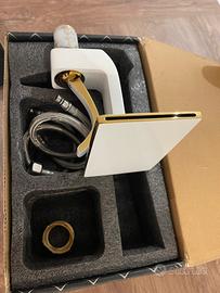 Set rubinetti lavabo e bidet bagno