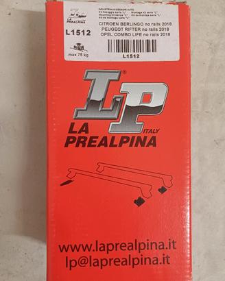 Barre portatutto in alluminio