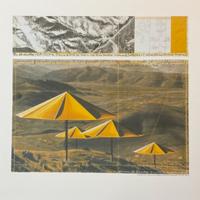 Christo "The umbrellas" Litografia limited edition