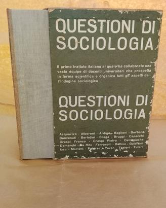 Questioni di sociologia
