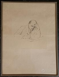 LITOGRAFIA QUADRO LENIN 1944 MATORIN MIKALL VLADIM