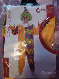 Vestito clown 3/4 anni