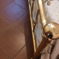 letto in ottone