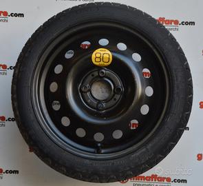 1 ruotino micra clio captur sandero 125/70 r15 rt9
