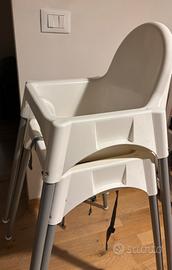 Seggiolini ikea completi di piano pappa