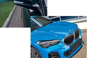 BMW X1 U11 Coppe specchi e sottoparaurti Anteriore
