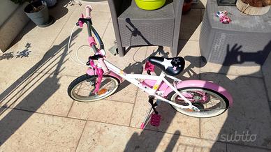 Bici da bimba Btwin raggio 16