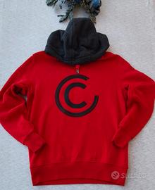 Felpa-Colmar-Pari nuovo-Uomo-Rossa-TG M