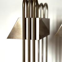 2 Lampade, Bauhaus Art Déco di Marcel Breuer, 1925