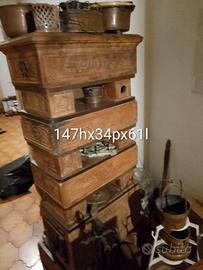 autentica stufa di Castellamonte antica