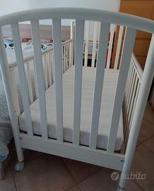 lettino pali con materasso 